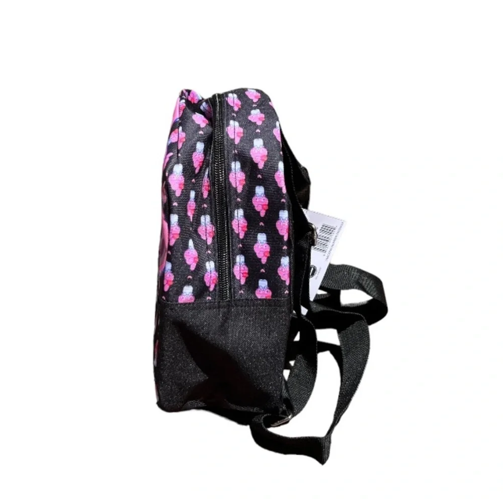 My Melody Black & Pink Mini Backpack